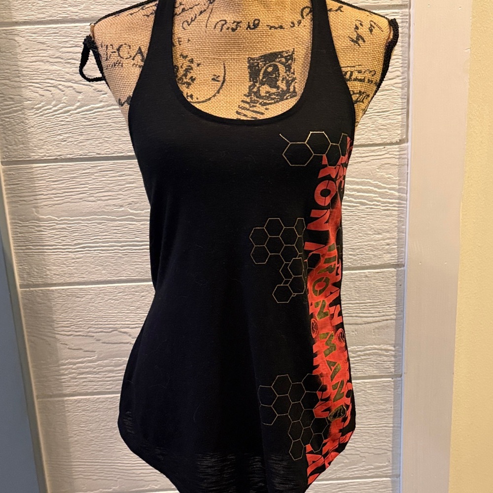 Marvel Black and Red Iron Man Women's Tank Top